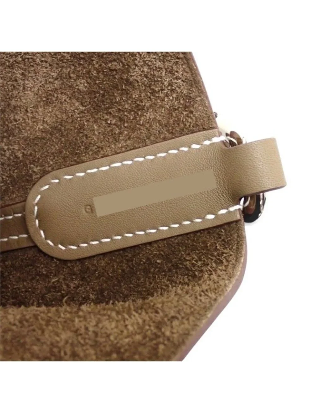 Hermes in the Loop 18 Handbag Taurillon Clemence Veau Etoupe